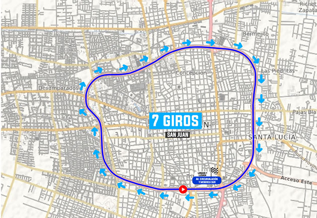 Stage 7 map